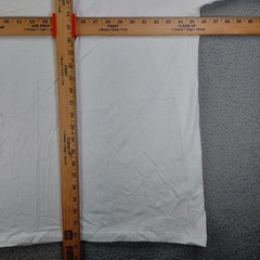 Vintage JC Penney Stafford Blank Plain White T Shirt Mens Size 2XL Single Stitch