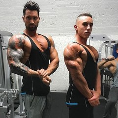 Men’s Gym Tank Top Muscle Shirt Sleeveless T Shirt Workout Fitness Training Tee