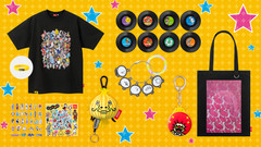Nintendo TOKYO Rhythm Heaven T-Shirt with Silicone Band Limited Edition Japan