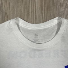 Under Armour Men’s UA Freedom Flag Athletic Short Sleeve Shirt White NWOT Size S