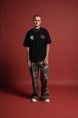 Darc Sport x Von Dutch Eye of the Beholder Oversized Tee Black Medium SOLD OUT