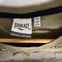 Vintage Randy Coture Everlast Shirt Mens Medium Brown MMA UFC Y2K