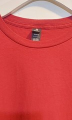 Anvil Lightweight X-Large XL 100% Cotton Red T-Shirt