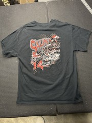 Salina Highbanks Speedway Racing T Mens L Race Car Graphic Dirt Track