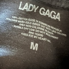 Lady Gaga Chromatica Ball Concert Las Vegas Medium Shirt Black Official Merch