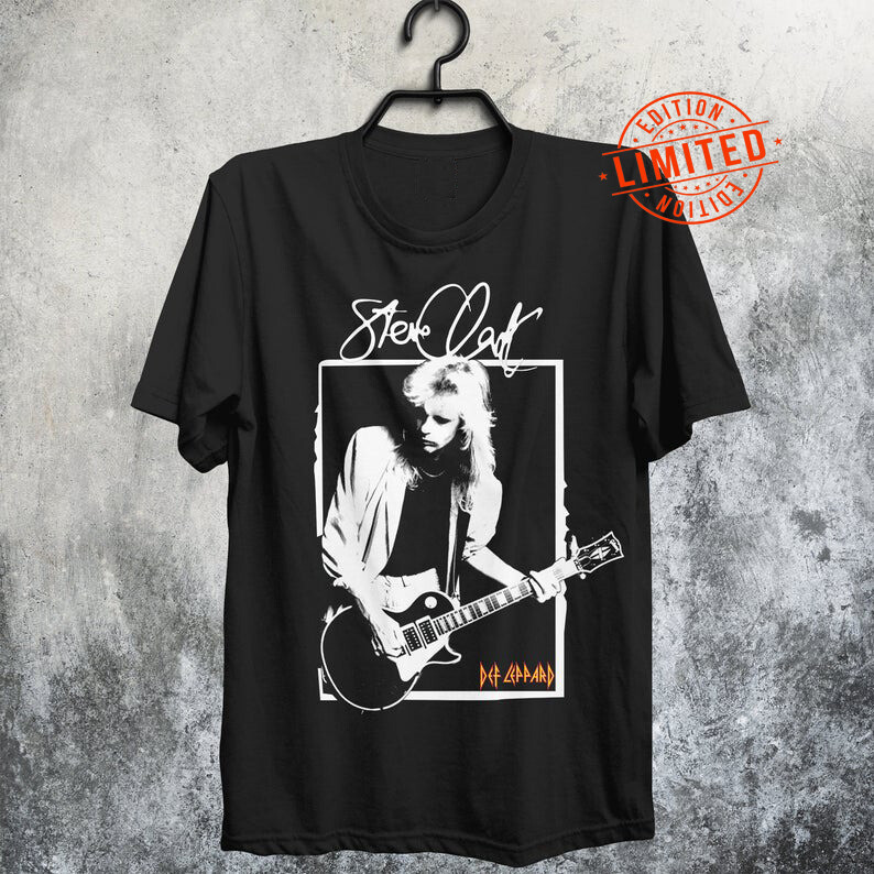 Steve Clark Def Leppard Singer T-Shirt Unisex For Men
