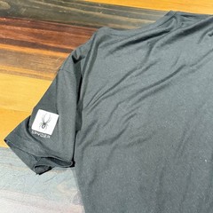 SYDER Men’s T-Shirt Black w/Logo Dri-Fit Poly/Spandex Microfiber Shirt Medium