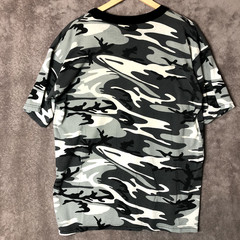 Rothco Urban Camo T-Shirt Mens XL Gray Scale Camouflage Vintage Tactical Gear