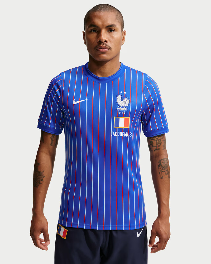France x Jacquemus Men’s Academy Pro Short-Sleeve Football Top Size XS~XL New ✅