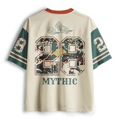 Cloud Dragon Auspicious Qilin Mesh Jersey
