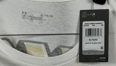 Under Armour UA Body Shop Men’s White Graphic T-Shirt Size XL NWT