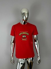 Karl Kani Logo Red Cotton Men Adult Graphic T Shirt Size S