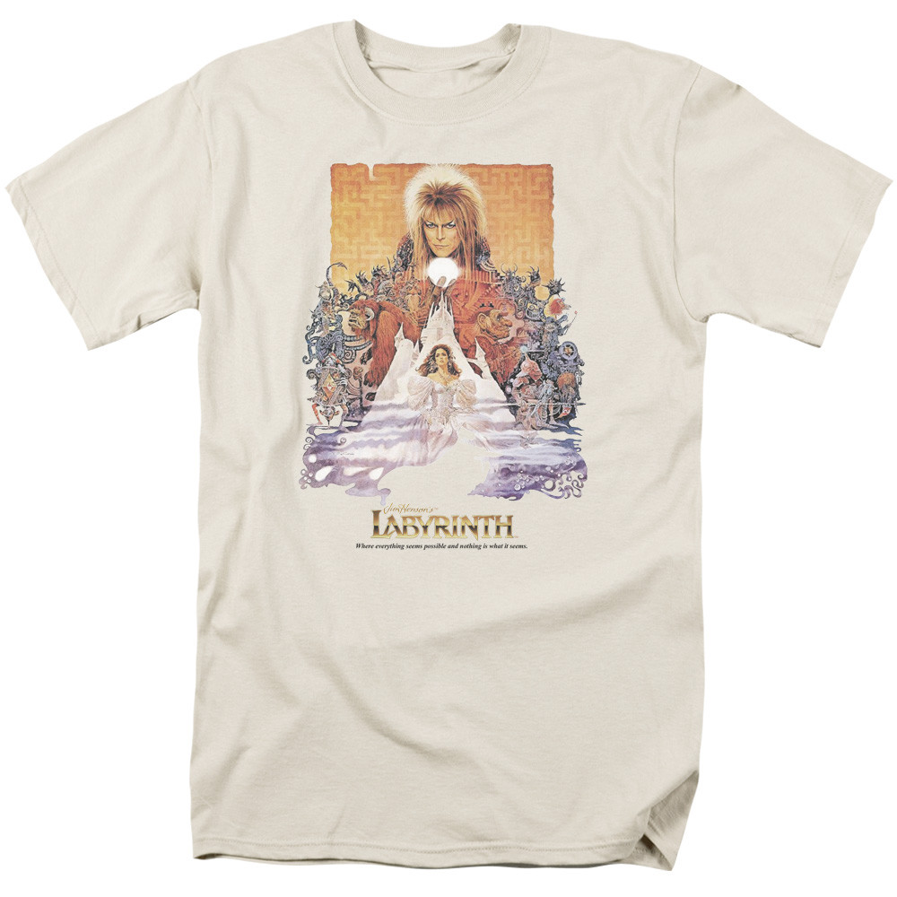 Labyrinth Movie Poster Licensed Adult T-Shirt
