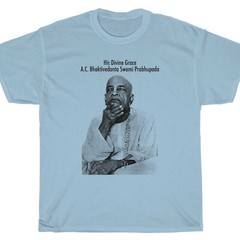 Swami Prabhupada Chanting T-Shirt – hare krishna iskcon krsna krishnacore