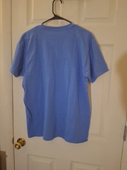 Athletic Works Men’s Blue Cotton Jersey Logo Crew Neck T-Shirt Short Sleeve M