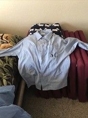 Vintage California Youth Authority Prison Blue Shirts And Standard Issued Boxers