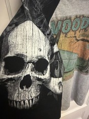 Everyday Life Voodoo On The Bayou 2014 New Orleans Raglan T-Shirt with Skull Sle