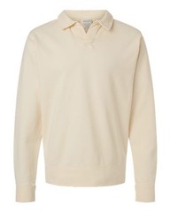 Comfortwash By Hanes Unisex Garment-Dyed Polo Collar Sweatshirt – GDH490