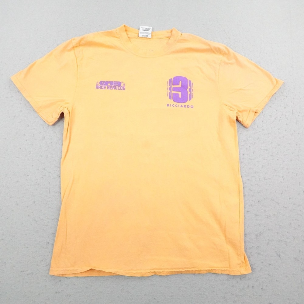 Daniel Ricciardo Shirt Medium Orange Ric3 Present Momentum Racing F1 Formula 1