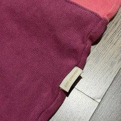2019 Aime Leon Dore Striped Ribbed Collar Tee Purple Men’s Size Medium