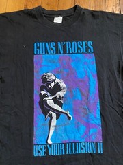 Vintage Guns N’ Roses 1991 Shirt M Single Stitch Use Your Illusion II