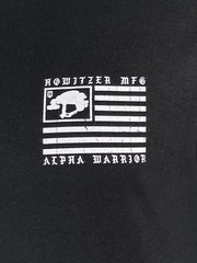 Howitzer Style Men’s T-Shirt Alpha Warrior Military Grunt MFG
