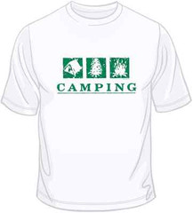Camping T Shirt Choose Style, Size, Color Outdoors Tee Up to 4XL Gift 10166
