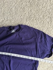 Champion shirt adult extra large 1XL purple short sleeve crewneck casual mens a2