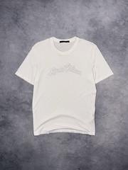 LOUIS VUITTON By Virgil Abloh Mens Luxury Casual Cotton White T Shirt RRP1300$+