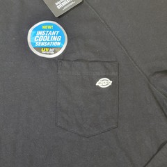 Dickies T-Shirt Men’s 2XLT Black Long Sleeve Temp IQ Performance New