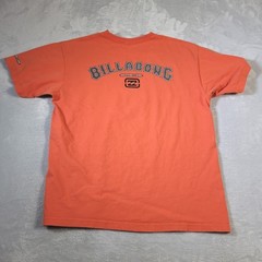Billabong T-Shirt Mens XL Orange Vintage Bong Systems Graphic Made in USA