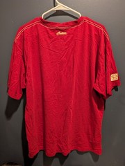 Indian Motorcycle Scout Red T-Shirt Mens XL Short Sleeve Graphic Tee Biker