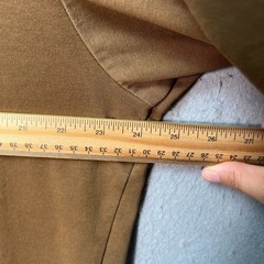 Uniqlo U Airism Mens Size XL Brown Oversized T-Shirt Cotton Blend