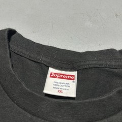 Vintage Supreme Box Logo Adult 2XL Black Short Sleeve T Shirt Y2K Streetwear