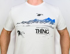 The Thing Movie T-Shirt Horror John Carpenter Kurt Russell Sci-Fi