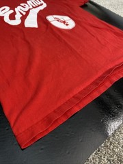 Vintage RED Public Enemy Rap Tee Shirt Size Large Heavy Cotton 90’s – Y2K