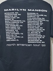 Marilyn Manson 1999 Rock Is Dead Tour Shirt – XL