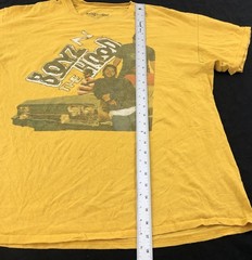 Boyz N The Hood Shirt Mens XL Yellow Movie Graphic Tee Tagless Hip Hop