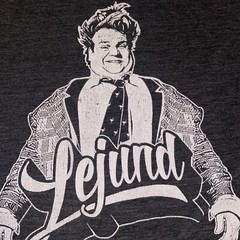 Chris Farley T-Shirt 3XL Gray Lejund Holy Schnike Tommy Boy Saturday Night Live