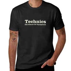 Technics Old School T-Shirt graphics sweat quick-drying mens t shirt