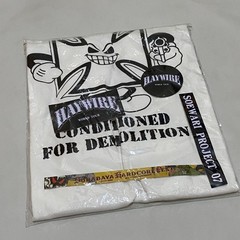 Haywire Hardcore Punk tour indonesia 2026 Tshirt band title fight