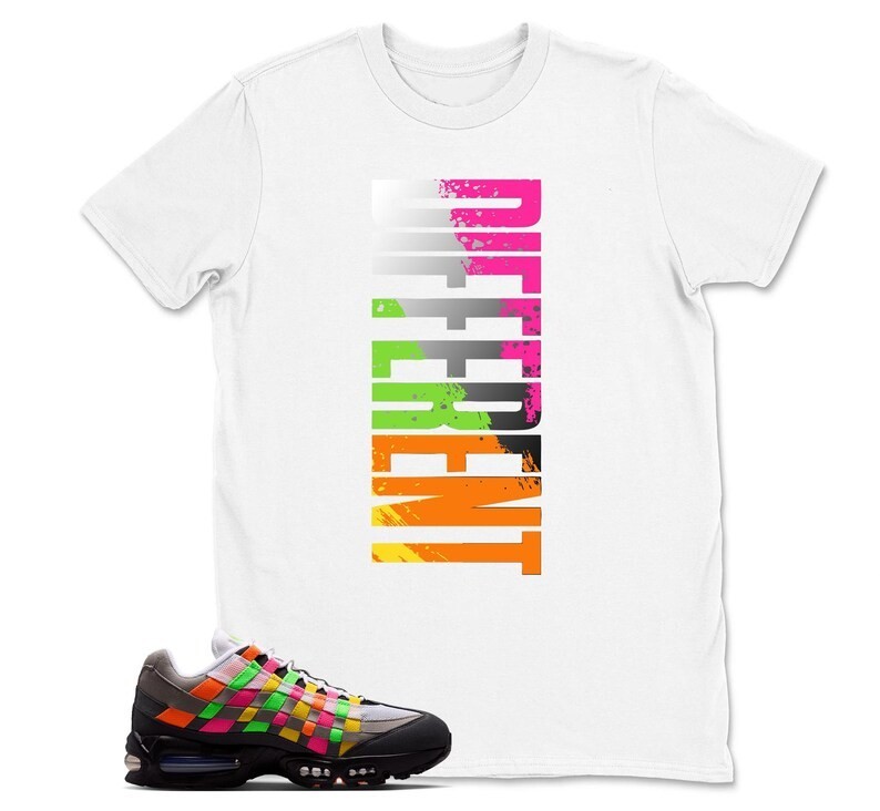 DIFFERENT Shirt to Match Air Max 95 Woven, BLACK/WHITE