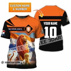 Unisex Shirt – Custom Netherlands World Cup 2026 3D Shirt VK13775