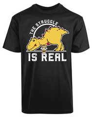 The Struggle Is Real Dinosaur New Men’s Shirt Extinct Animal Lover