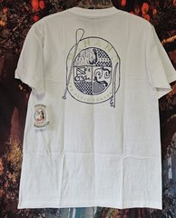 Hinano Men’s White Hawaiian Beach Graphic Logo Crew Neck Short Sleeve T-Shirt M