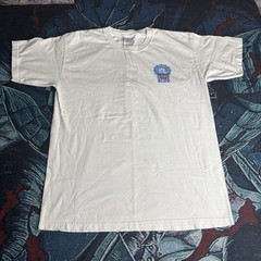 Vintage Gildan NYPD Detective Blue White Shirt Great Condition Size L