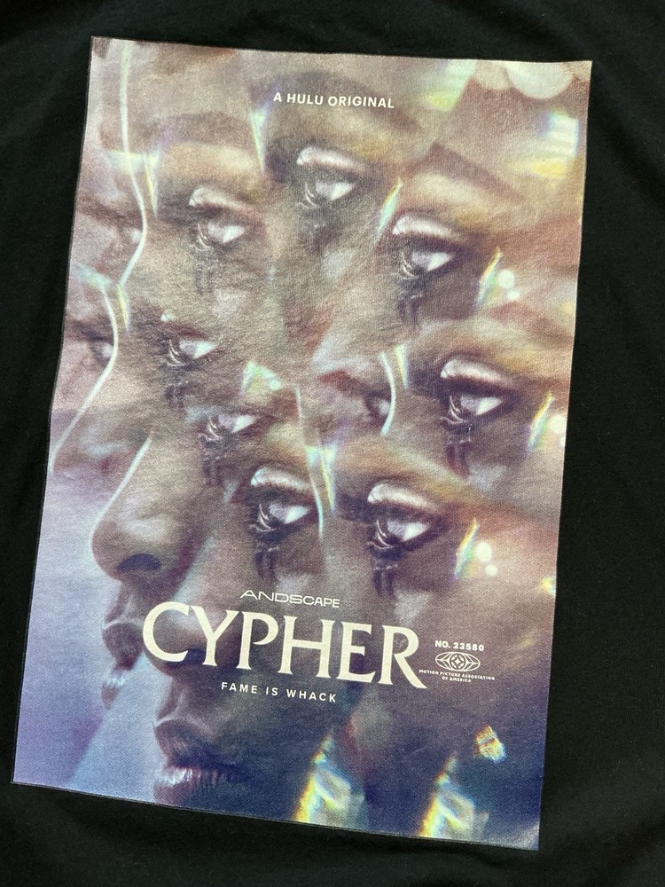 Tierra Whack Cypher Pseudo Music Documentary Fame Is Whack Graphic T-Shirt Sz. L