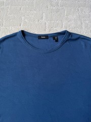 Theory Essential Tee Anemone Modal Jersey T-Shirt Size XL Blue