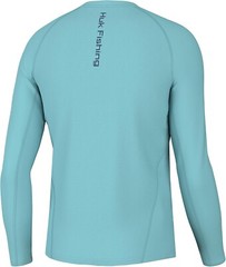 HUK Icon LS Crew T-Shirt H1200573- CHOOSE YOUR COLOR AND SIZE!