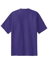 Port & Company PC61 Men’s Cotton Essential T Shirt Short Sleeve 50-52” Purple